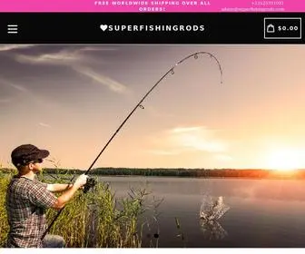 Superfishingrods.com(Casting, Spinning and Fly-Fishing Rods) Screenshot