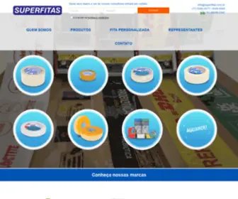 Superfitas.com.br(Fábrica de Fitas Adesivas) Screenshot