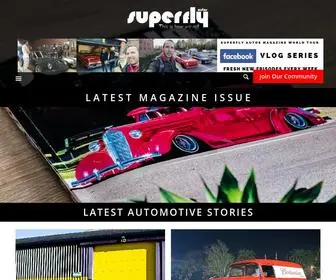 Superfly-Autos.com(Superfly Car Magazine) Screenshot