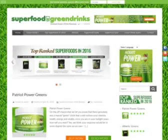 Superfoodgreendrinks.com(Patriot power greens) Screenshot