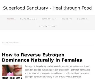 Superfoodsanctuary.com(Superfood Sanctuary) Screenshot