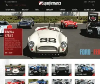 Superformance.com Screenshot