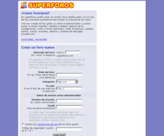 Superforos.com(Foro Gratis) Screenshot