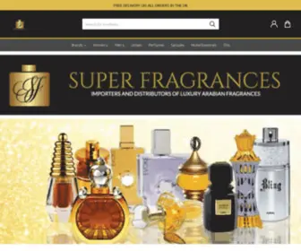 Superfragrances.co.uk(Super Fragrances) Screenshot