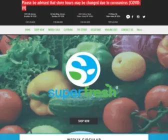 SuperfreshStore.com(Superfresh) Screenshot