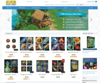 Supergameasset.com(Super Game Asset) Screenshot