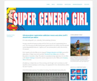 SupergenericGirl.com(Super generic girl) Screenshot
