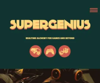 Supergeniusstudio.com(SuperGenius) Screenshot