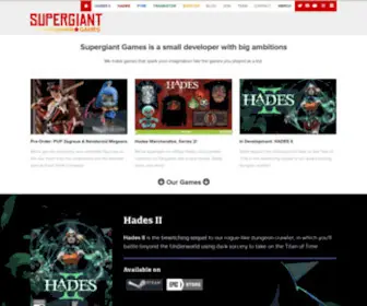 Supergiantgames.com(Supergiant Games) Screenshot