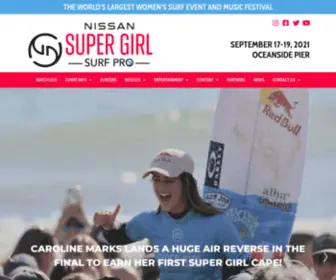 Supergirlsurfpro.com(Super Girl Surf Pro) Screenshot