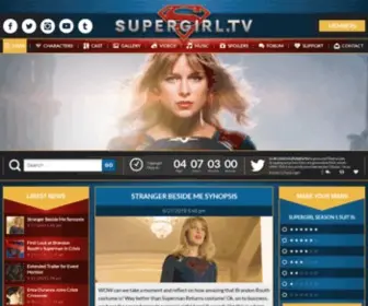 Supergirl.tv(Supergirl TV Show) Screenshot