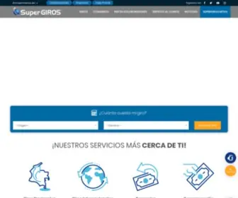 Supergiros.com.co(Envíos de dinero) Screenshot