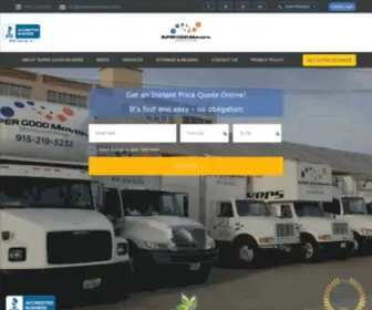 Supergoodmovers.com(Super Good Movers Moving and Storage Solutions) Screenshot