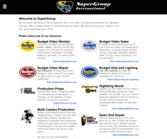 Supergroup.com(SuperGroup International) Screenshot