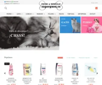 Superguau.es(Pienso accesorios perros gatos zaragoza) Screenshot