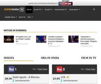 Superguidatv.it(Super Guida TV) Screenshot