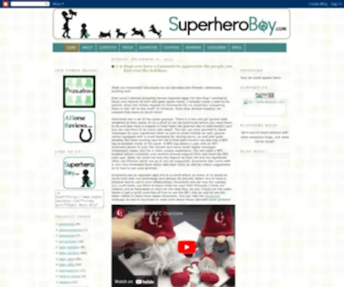 Superheroboy.com(Super Hero Boy) Screenshot