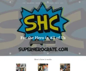 Superherocrate.com(Superhero) Screenshot