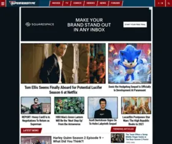 Superherohype.com(Comic Book Movies and Superhero Movie News) Screenshot