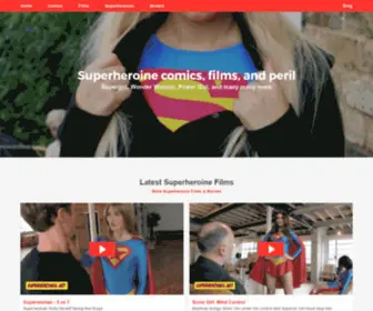 Superheroines.net(Superheroine films) Screenshot