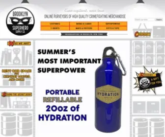 Superherosupplies.com(Brooklyn Superhero Supply Co) Screenshot