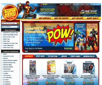 Superherotoys.com(SuperheroToys Action Figures Toys & Collectibles) Screenshot