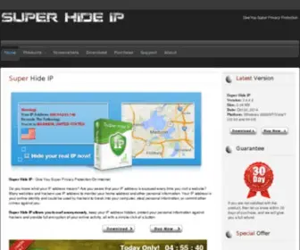 Superhideip.com(Super Hide IP) Screenshot