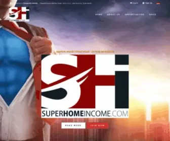 Superhomeincome.com(Make Money Online) Screenshot
