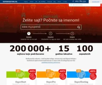 Superhosting.rs(Hosting i domeni za Va) Screenshot