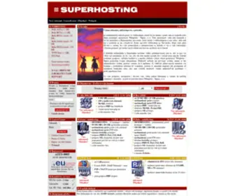 Superhosting.sk(Webhosting) Screenshot
