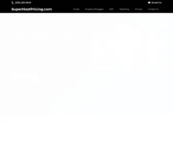 Superhostpricing.com(Smarter Pricing for AirBnb) Screenshot