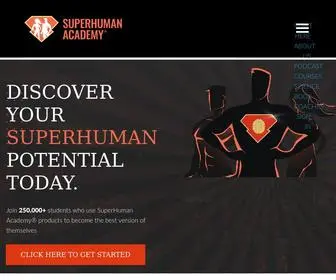 Superhumanacademy.com(Valuable Content) Screenshot
