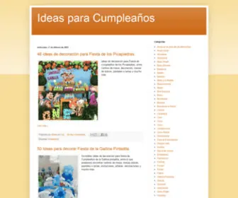 Superideasparafiestas.com(Ideas) Screenshot