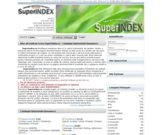 Superindex.ro(Catalogul Internetului Romanesc) Screenshot