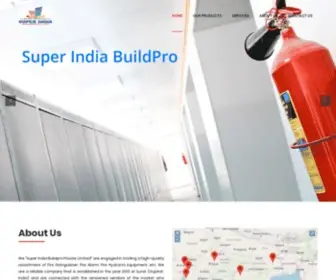 Superindiabuildpro.com(Super India Build Pro) Screenshot