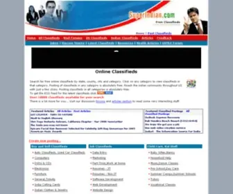 Superindian.com(Free classifieds for jobs) Screenshot