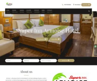 Superinnarmoisehotel.com(Super Inn Armoise Hotel) Screenshot