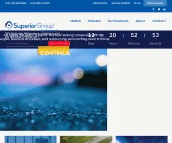 Superior-SDC.com(Superior Group) Screenshot