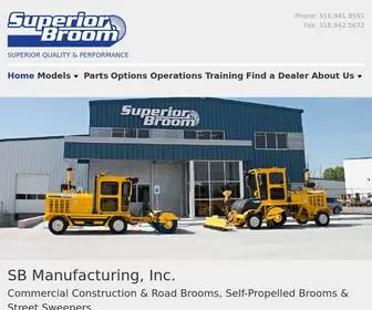 Superiorbroom.com(Superior Broom) Screenshot