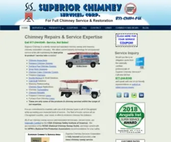 Superiorchimney.net(Chimney Repairs and Service) Screenshot