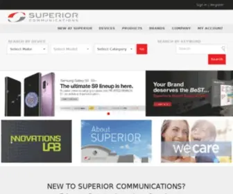 Superiorcommunications.com(Your Success is our Commitment) Screenshot