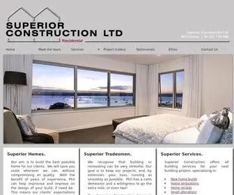 Superiorconstruction.co.nz(Superior Construction Ltd) Screenshot