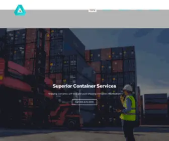 Superiorcontainerservice.com(Shipping & Storage Containers for Sale) Screenshot