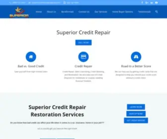 Superiorcreditrepaironline.com(Superior Credit Repair) Screenshot