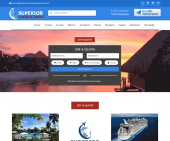 Superiorcruiseandtravel.com(Best Cruise Travel Agency) Screenshot