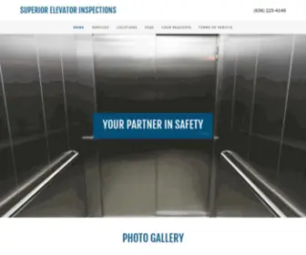 Superiorei.com(Superior Elevator Inspections) Screenshot