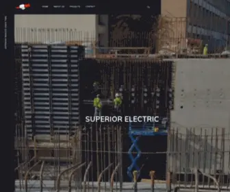 Superiorelectricinc.com(Superior Electric of Lansing) Screenshot