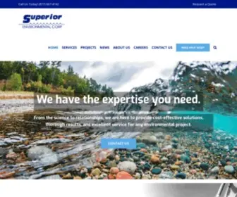 Superiorenvironmental.com(Superior Environmental Corporation) Screenshot