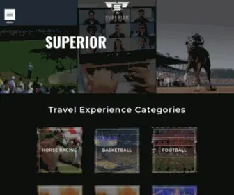 Superiorexecutiveservices.com(All Inclusive Luxury Vacations and Sports Travel Packages) Screenshot