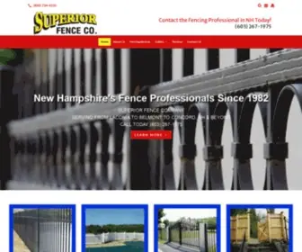 Superiorfencenh.com(Superiorfencenh) Screenshot